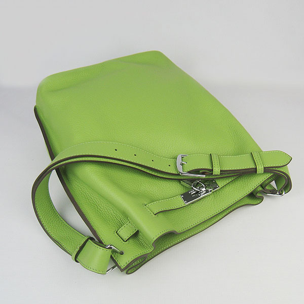 Replica Hermes Jypsiere 34 Togo Leather Messenger Bag Green H2804 - 1:1 Copy